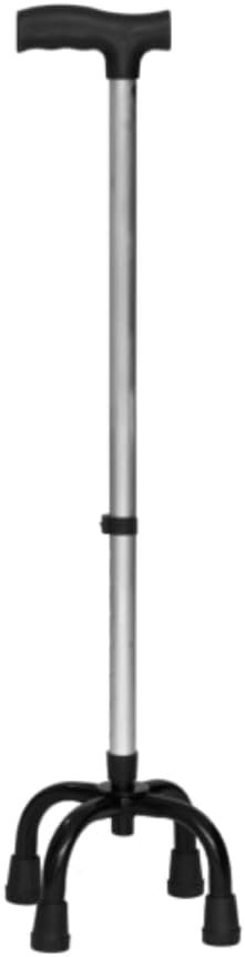 Bengala Ortopédica 4 Pontas de Alumínio com Registro ANVISA – Indaiá (8 Alturas: 74-91cm)