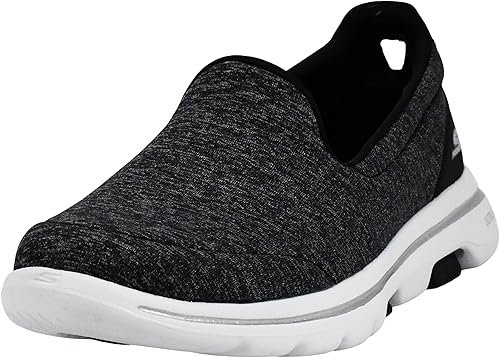 Tênis de Caminhada Feminino Skechers — Slip-On Leve e Respirável